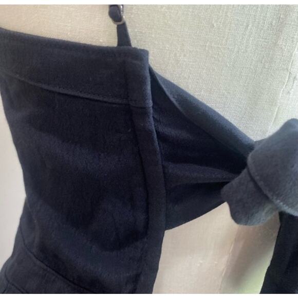 Abercrombie & Fitch Black Tie Back Jumpsuit Size Large - Picture 14 of 14